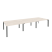 Рабочая станция на П-образном м/к Onix O.MP-D.RS-6.3.7 4140x1475x750