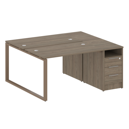 Рабочая станция Metal System Style БО.РС-СТП-2.2 1612x1475x750
