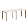 Рабочая станция на 2 раб.места Metal System Style БП.СМ-2.1 2000x720x750