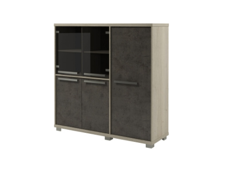 Шкаф трехсекционный с гардеробом, правый Vestar Z-33-01пр 1556x500x1538