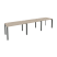 Рабочая станция на П-образном м/к  Onix O.MP-RS-3.2.7 3540x720x750