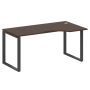 Стол криволинейный левый Metal System Style БО.СА-1 Пр 1600x900x750
