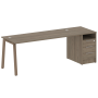 Рабочая станция Metal System Style БА.РС-СТП-1.5 2212x720x750