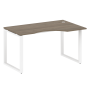 Стол криволинейный правый Metal System Style БО.СА-2 Пр 1400x900x750