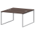 Бенч двойной на 2 рабочих места Арго-М АМБ.О-004.60 1600x1236x760