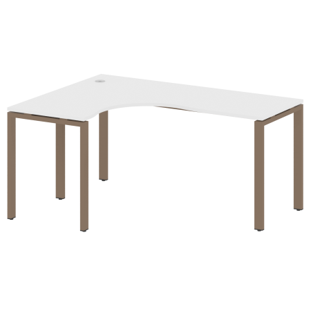 Стол криволинейный левый Metal System Style БП.СА-4 Л 1600x1200x750