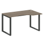Стол криволинейный правый Metal System Style БО.СА-2 Пр 1400x900x750