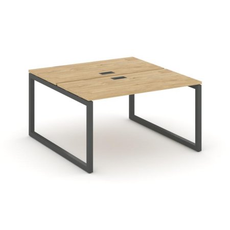 Рабочая станция 2-х сторонняя SN-5O.DRS-024 (1580х1632х750) (Тиквуд Светлый/Металл Антрацит)