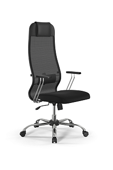 Кресло для руководителя Метта Sit 10 B1-111T - X2+UMF(X1) /Ub00/Wh00/T1bp-c(M09.B21.G20.W01)