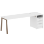 Рабочая станция Metal System Style БА.РС-СТП-1.5 2212x720x750