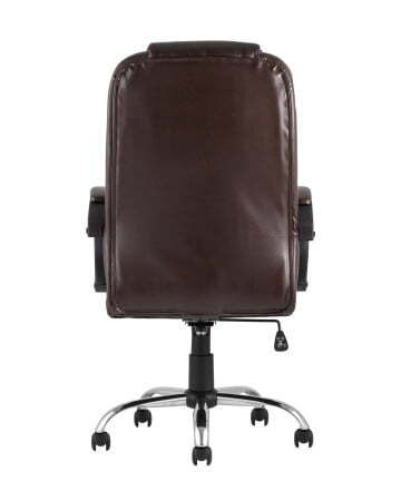 Кресло руководителя TopChairs Atlant коричневое (Компьютерное кресло Atlant коричневый)