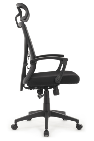 Офисное кресло Oliver RCH W-203AC Черный пластик | Черный (Черный)