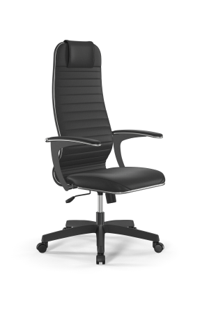 Кресло для руководителя Метта Sit 10 B1-117U - Extra /Um02/Wm12/U0mL-b(M09.B02.G15.W01) (Черный)
